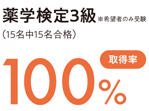 薬学検定3級